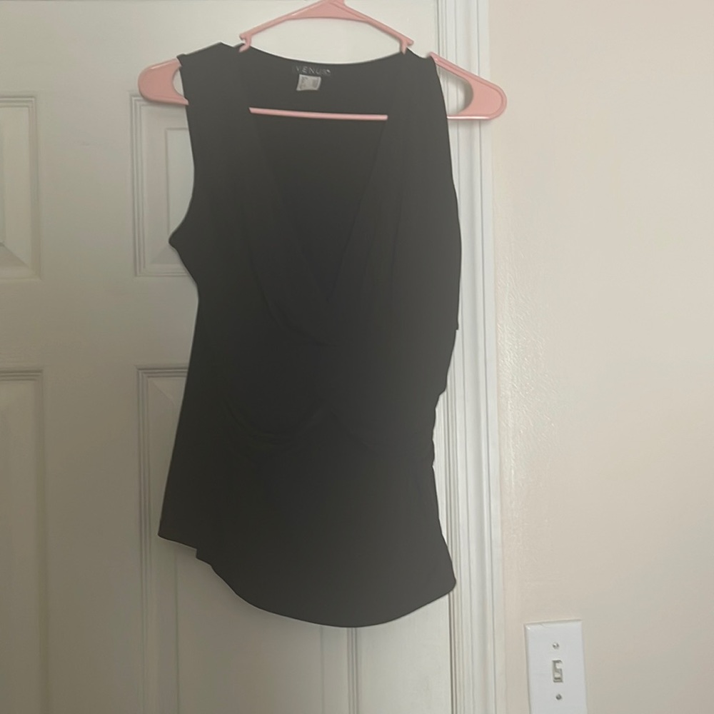 Sexy black dress top